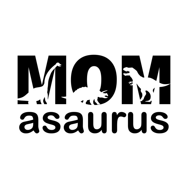 Disover MOMasaurus Dinosaur Birthday, Dino Birthday, Dinosaur Parents, Mom Dino - Momasaurus - T-Shirt