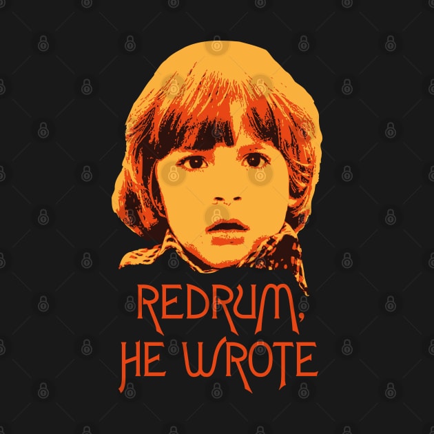 Redrum, He Wrote (orange) by daparacami