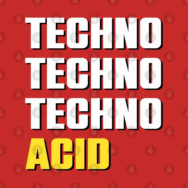 TECHNO TECHNO MORE TECHNO #5 ACID by RickTurner