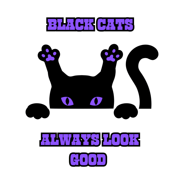 black cat always look good classic by BEL-Shop