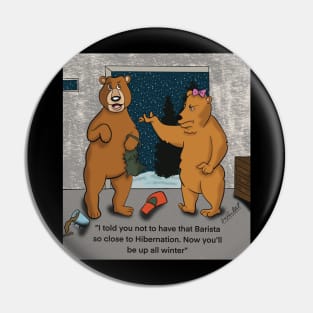 Bear Bad Choices Pin