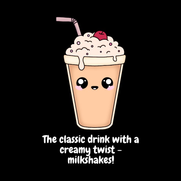 The classic drink with a creamy twist - milkshakes! by Nour