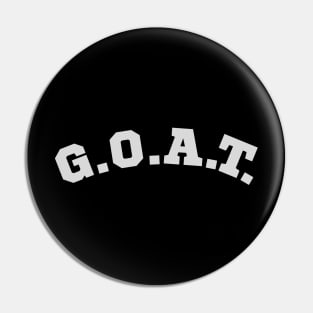 G.O.A.T. Pin