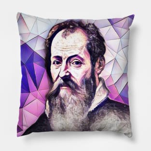 Giorgio Vasari Pink Portrait | Giorgio Vasari Artwork 8 Pillow