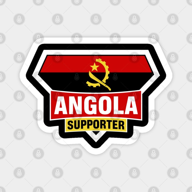 Angola Super Flag Supporter Magnet by ASUPERSTORE