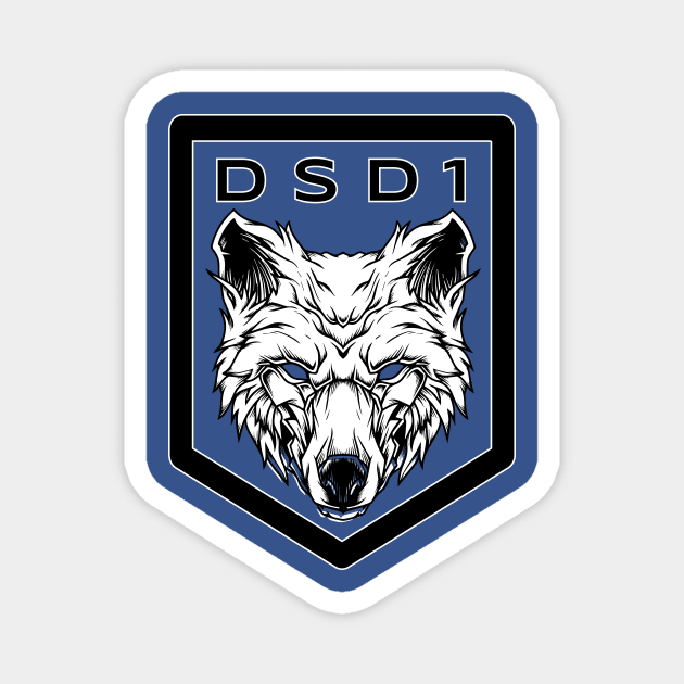 Wolfpack Shield Magnet by Acepeezy