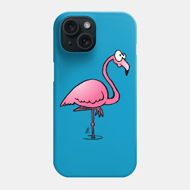 Flamingo Phone Case by Cardvibes