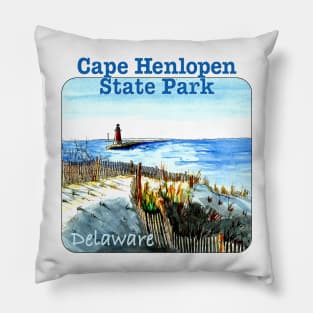 Cape Henlopen State Park, Delaware Pillow