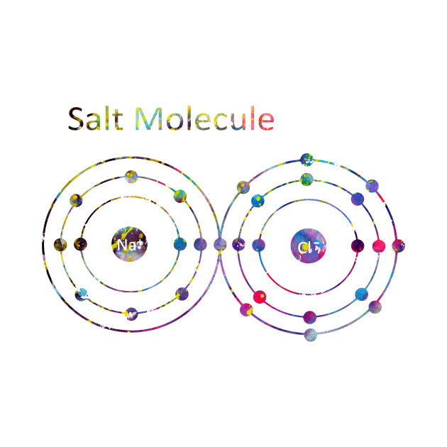 Salt Molecule by erzebeth