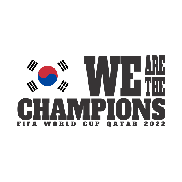 Fifa World Cup Qatar 2022 Champions - South Korea - Light Color Edition by felinfelix