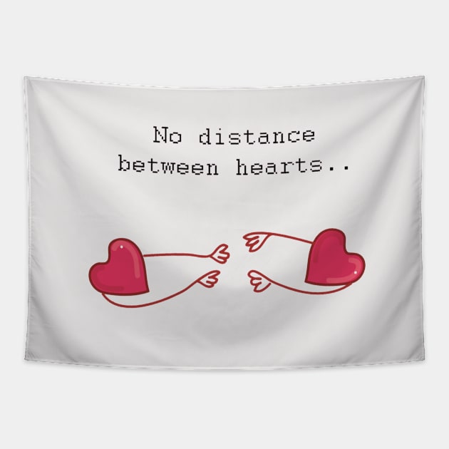 No Difference Between Hearts Tapestry by HeartFavoriteDesigns