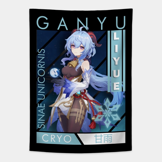 Ganyu Tapestry by Nifty Store