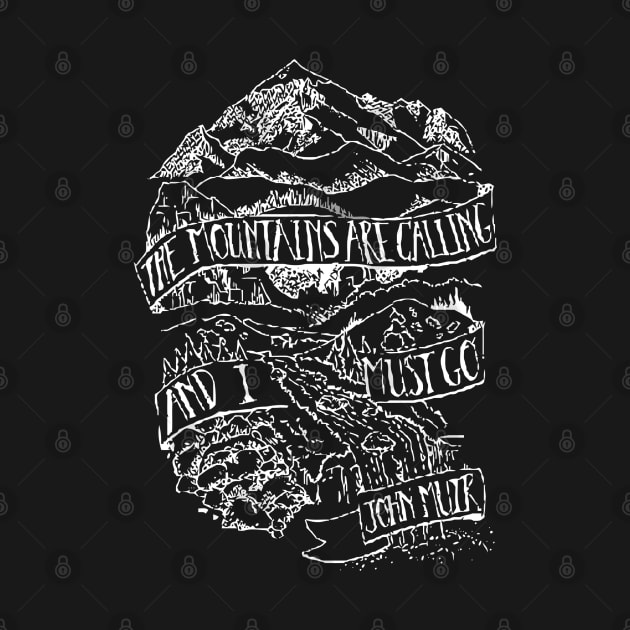 The Mountains Are Calling - Inverted by toylibrarian