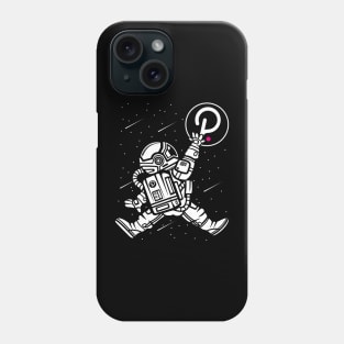 Astronaut Polkadot DOT To The Moon Crypto Token Cryptocurrency Wallet Birthday Gift For Men Women Kids Phone Case