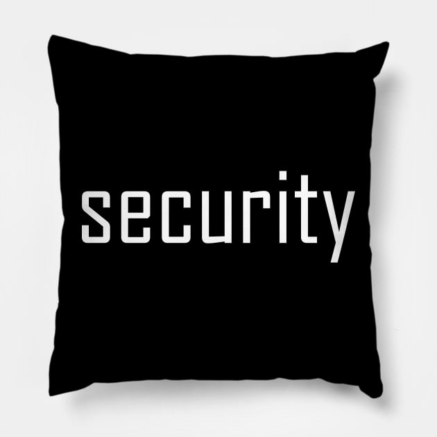 Security Pillow by Hexagon