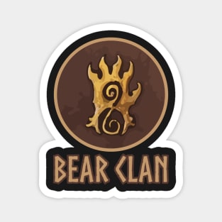 Blood Rage Bear Clan Board Game Graphic - Tabletop Gaming Magnet