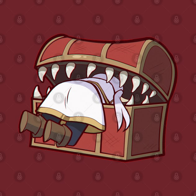 FRIEREN - Frieren eaten by Mimic by Despuntater