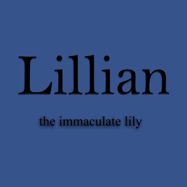 Lillian Name meaning by Demonic cute cat