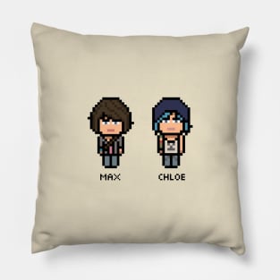 Max & Chloe from Life Is Strange Pillow