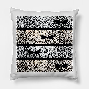 CHEETAH ANIMAL PRINT LAYERED PATTERN Pillow