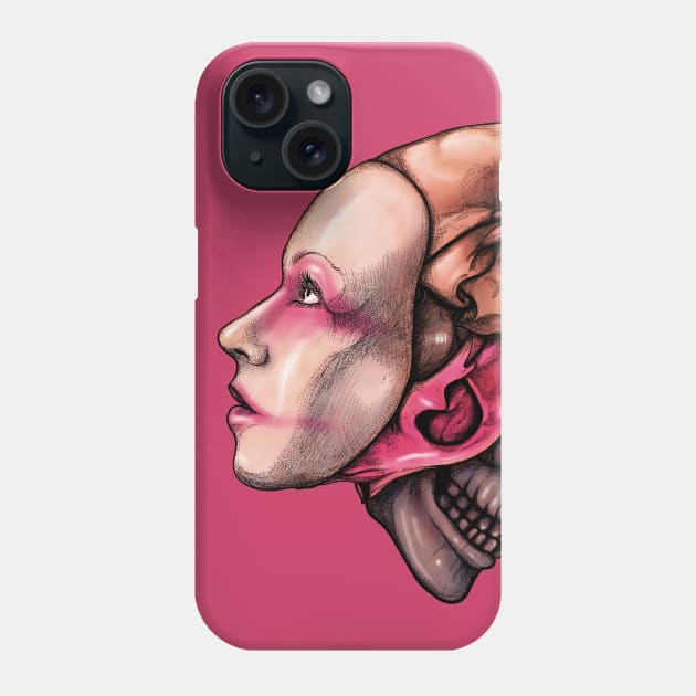 Skull Hat Color Phone Case by fakeface