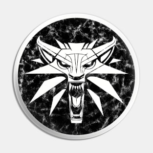 The Witcher Wolf Medallion Pin