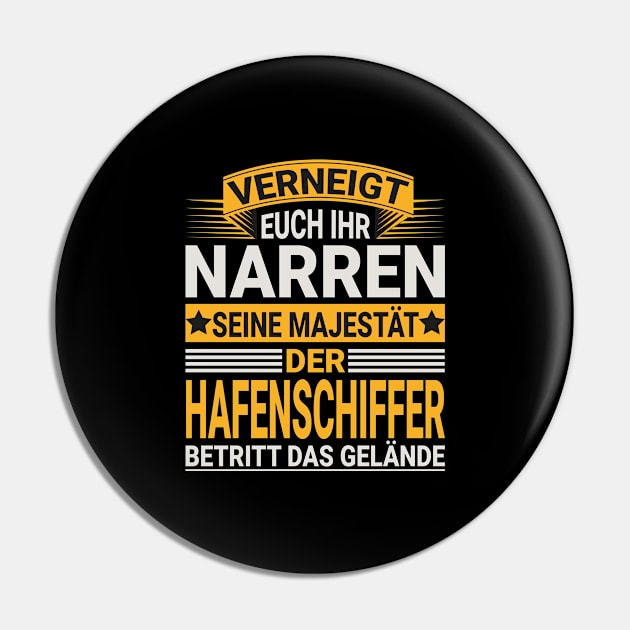 Hafenschiffer Design für einen  Schiffer Pin by Shirtseller0703