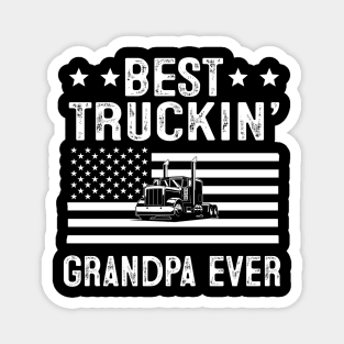 Grandpa Truck Driver Magnet