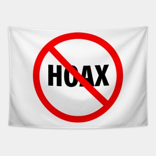 Simple Stop hoax symbol Tapestry