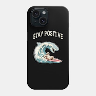 stay positive Phone Case