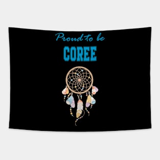 Native American Coree Dreamcatcher 50 Tapestry