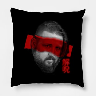 Red Stroke Pillow