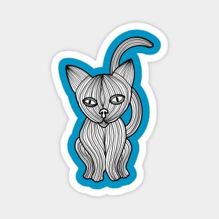 Spooky Cat Magnet