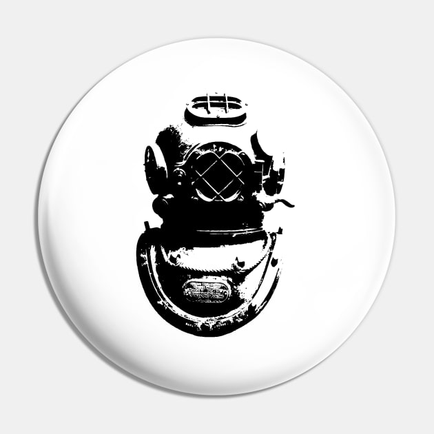 Diving helmet Pin by rchaem