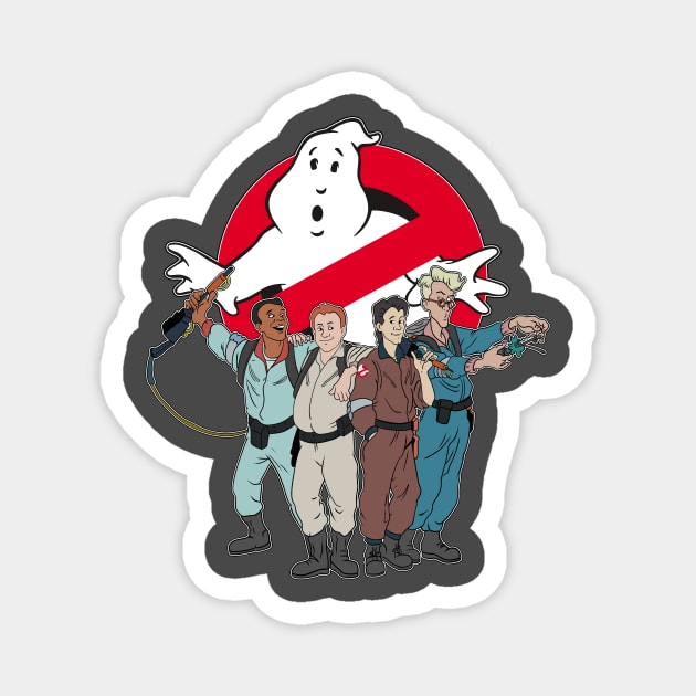 They ain't afraid of no ghost... Magnet by DeMilburn