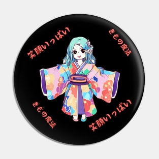 Geisha kimono Pin