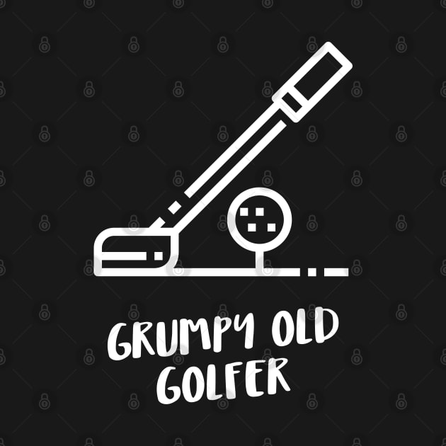 grumpy old golfer by juinwonderland 41