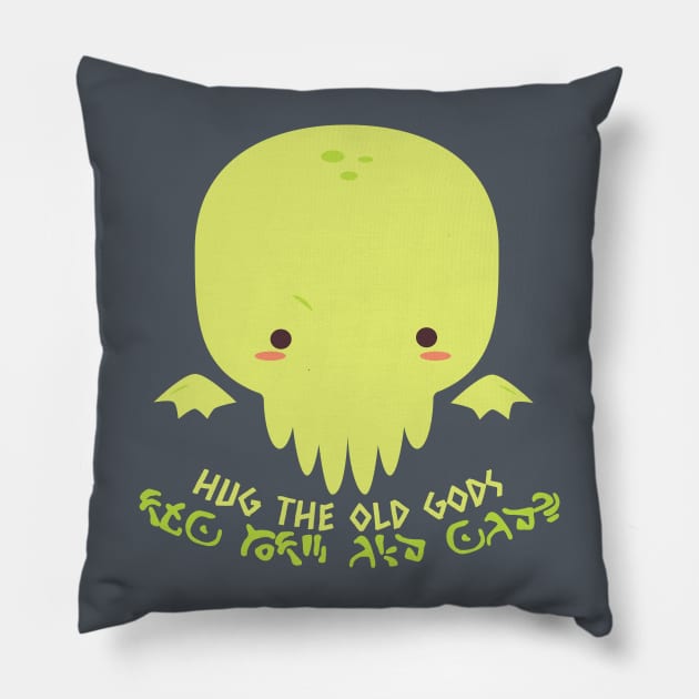 Cthulhu wants a hug Pillow by RodrigoTVkid