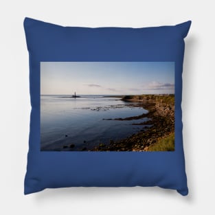 St Mary's Island and a calm North Sea Pillow