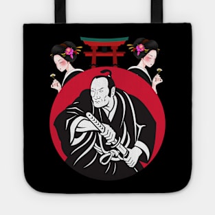 Samurai lover Tote