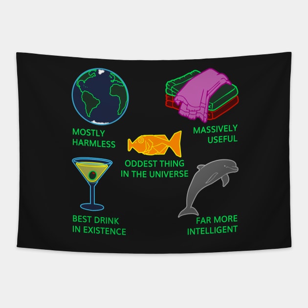 Mostly Harmless, Massively Useful Tapestry by Paulychilds