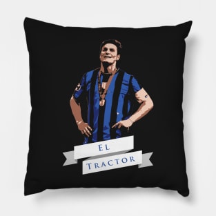 Javier Zanetti Illustration Pillow