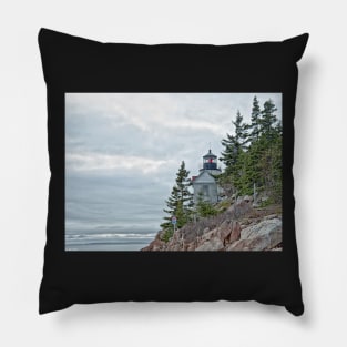 Bass Harbor Head Light Pillow