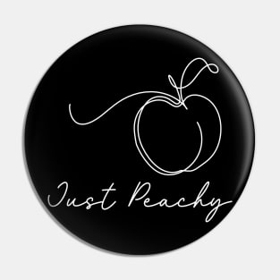 Just Peachy Pin