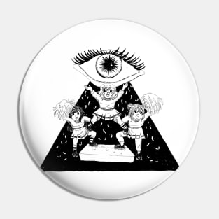 Entertaintment Media as an Illuminati Conspiracy Pin