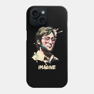 John Lennon Artistic Painting Phone Case