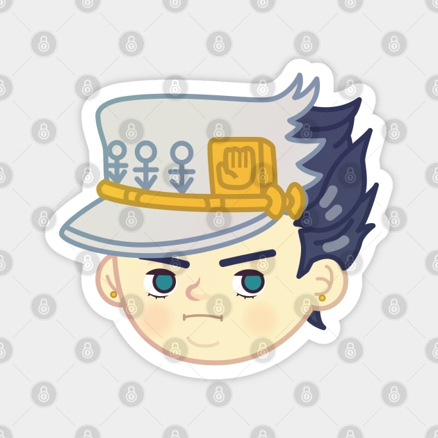 Jotaro x Kujo Part 4 - Chibiness Overload Magnet by merch.x.wear