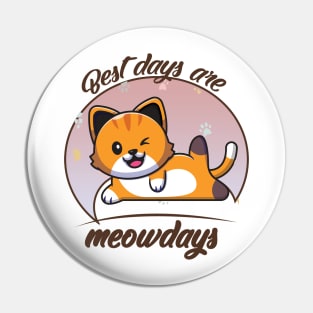 best days are meowdays Pin