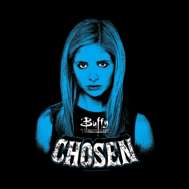 Buffy the Vampire Slayer Chosen Blue Portrait by defreitasysou