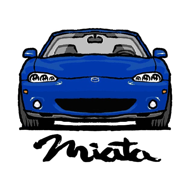 MX5 Miata NB2 Blue by Woreth